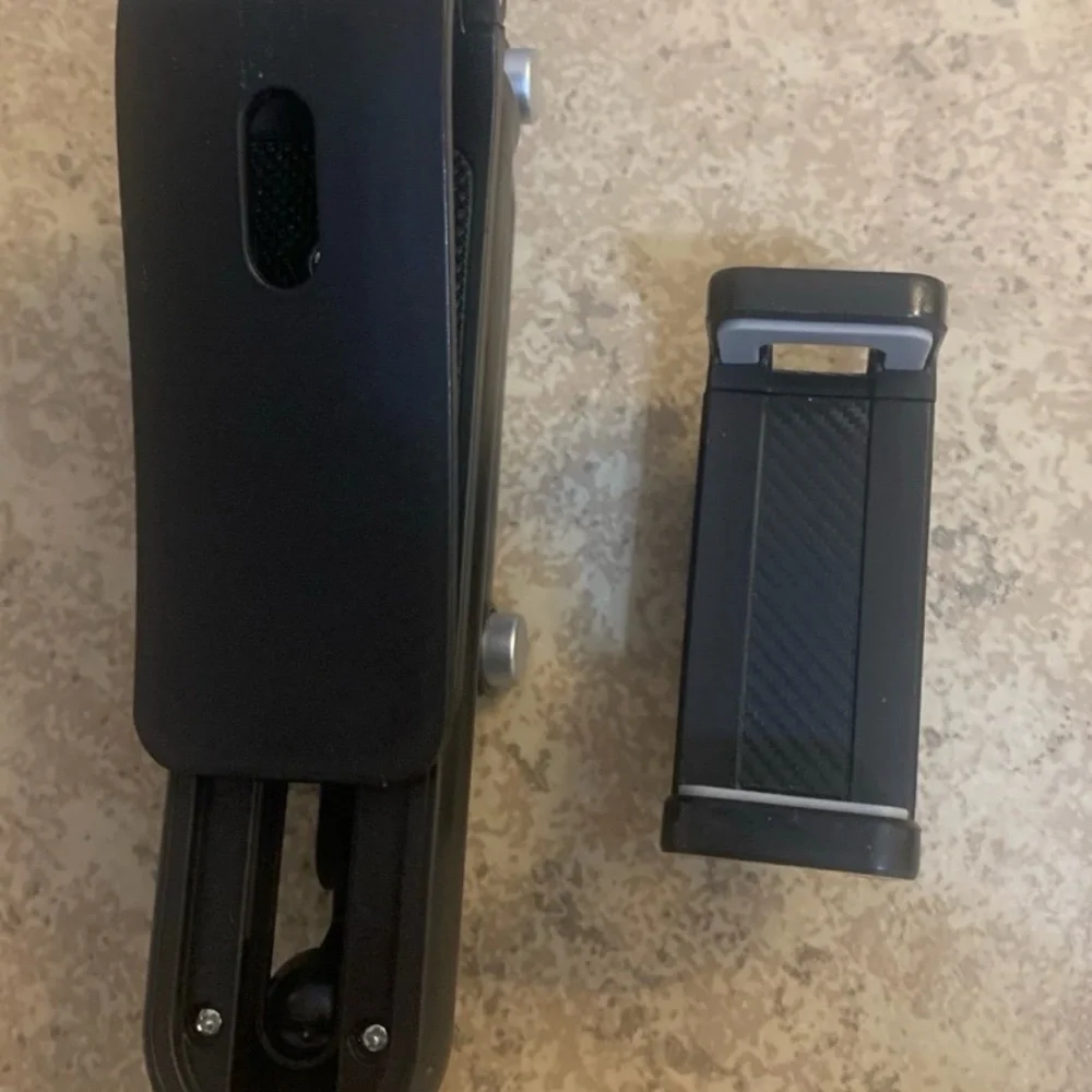 New! Black Universal Car Sun Visor Cell Phone Holder.